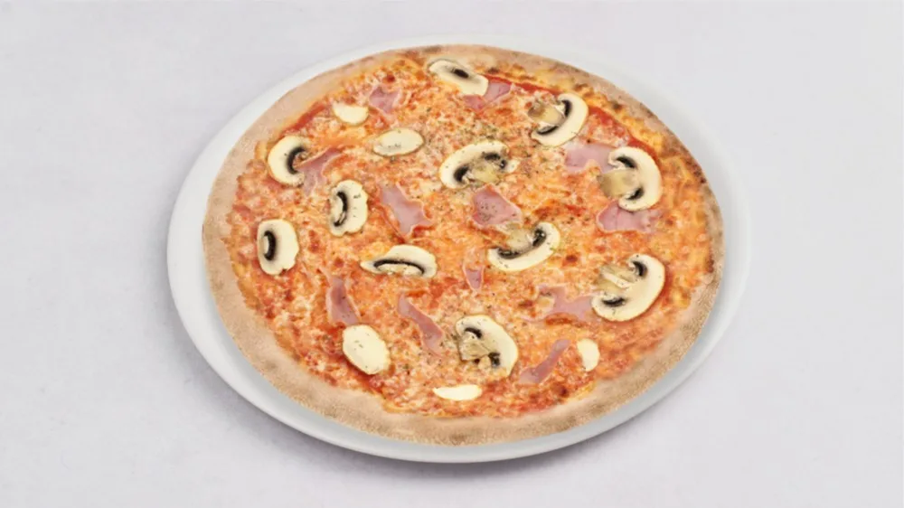 Prosciutto e funghi