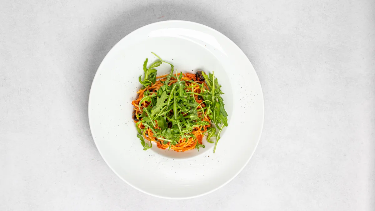 Tagliatelle crudo