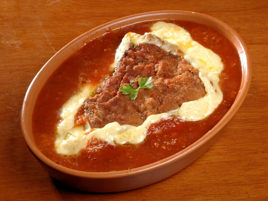 A Parmegiana de Frango
