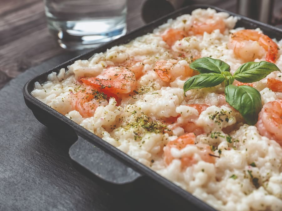 Risoto de Camarão