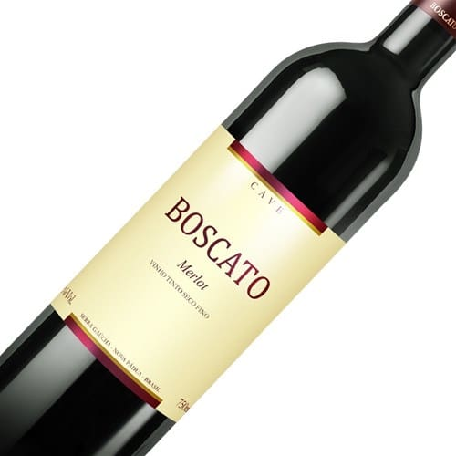 Vinho Tinto Boscato Cave Merlot 750Ml