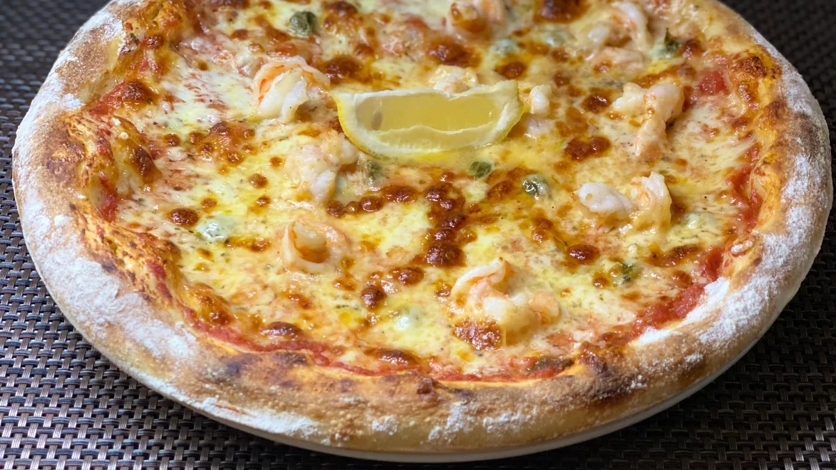Garnéla pizza (33cm)