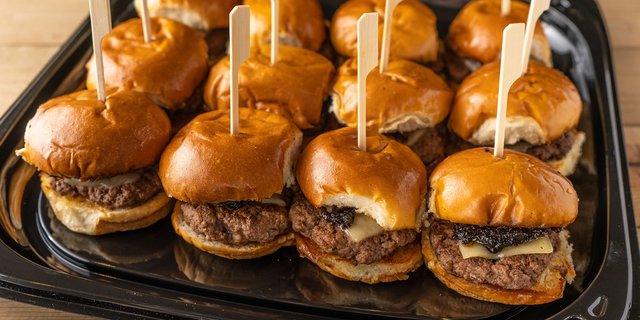 Burger Sliders Platter