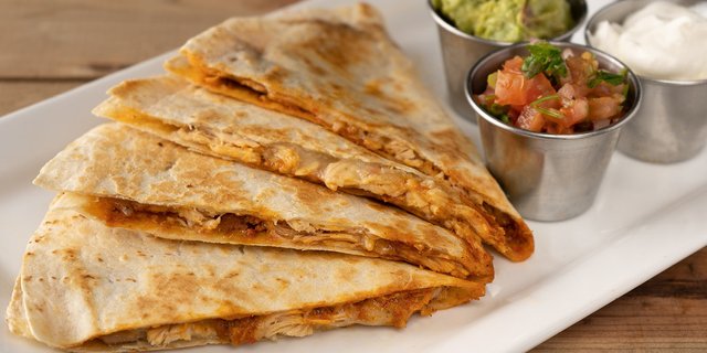 Chicken Quesadilla Platter