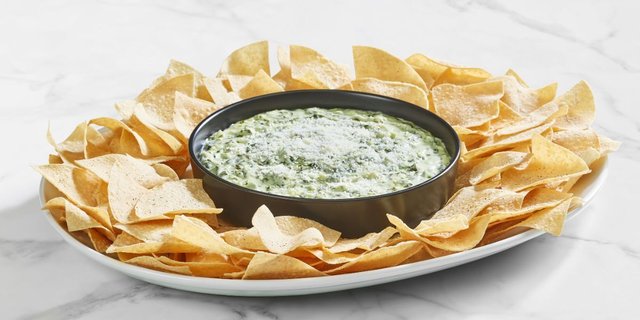 Spinach and Artichoke Dip Platter