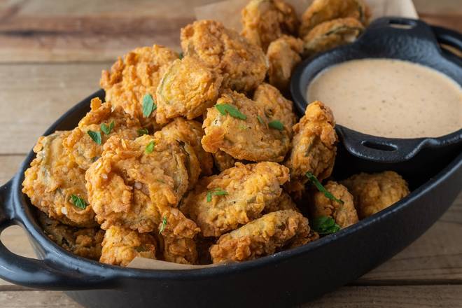 Hand Breaded Fried Pickles