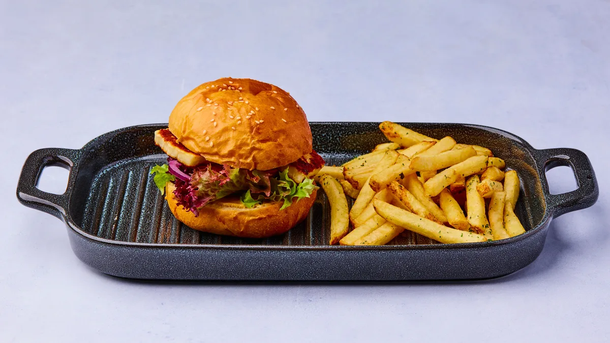Halloumiburger