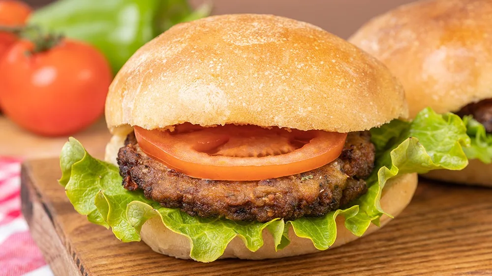 Burger with Meat