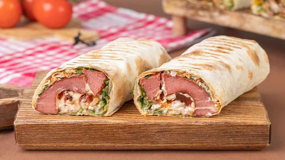 Mexican Hot-dog in Lavash