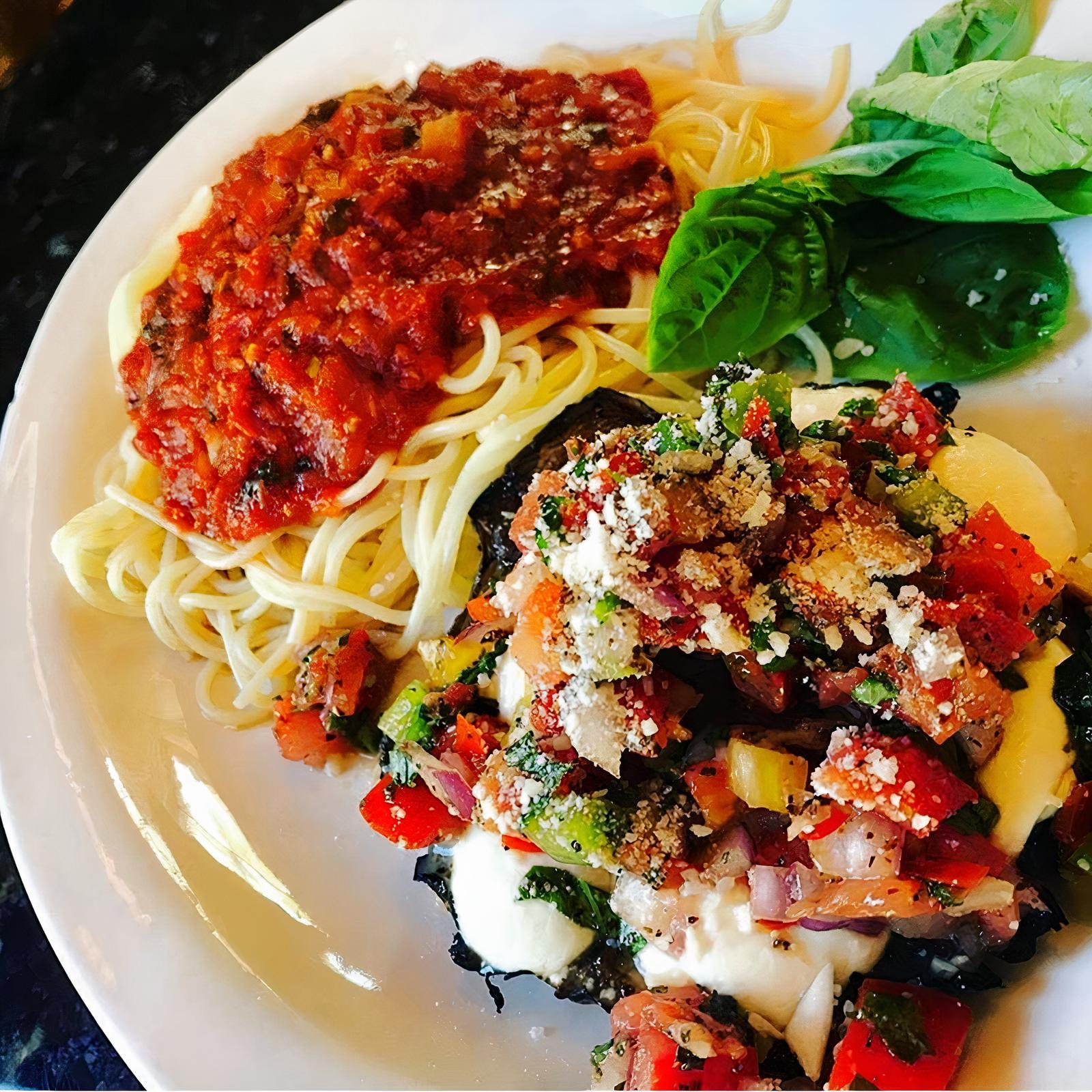 Grilled Portabello Mushroom Cap