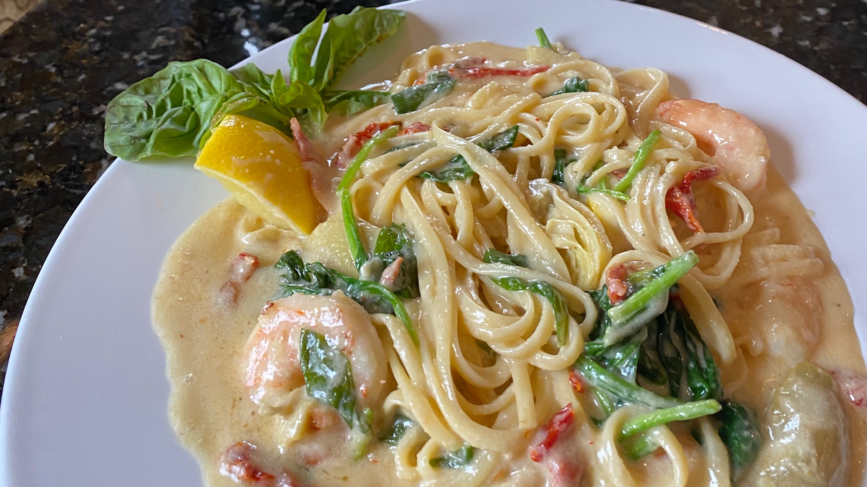 Shrimp Linguini