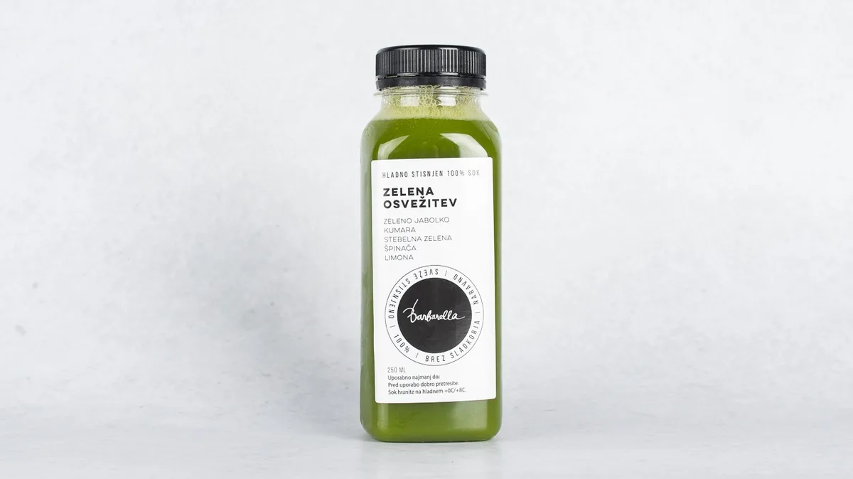Zelena osvežitev (250 ml)