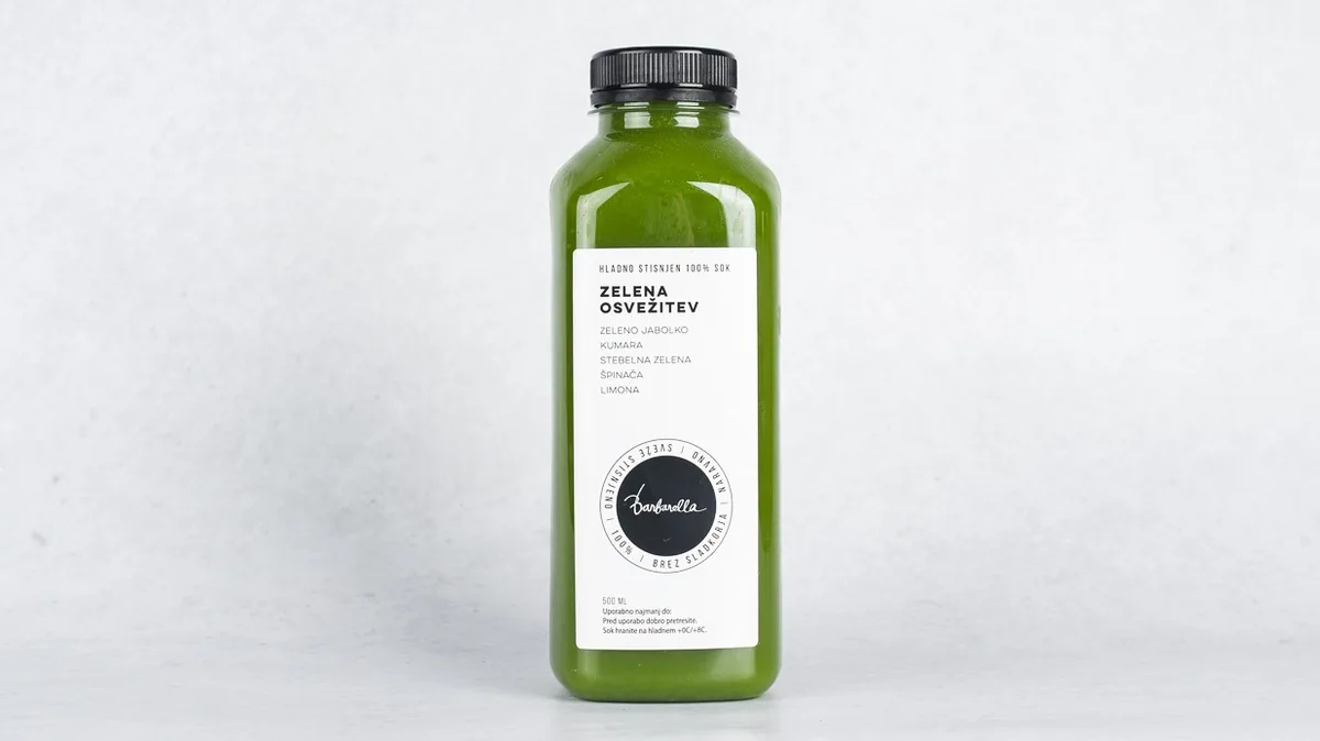 Zelena osvežitev (500 ml)