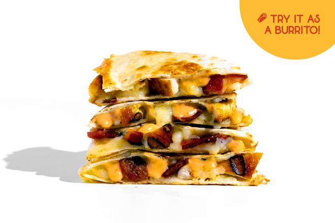 Chicken Bacon Chipotle Ranch Quesadilla