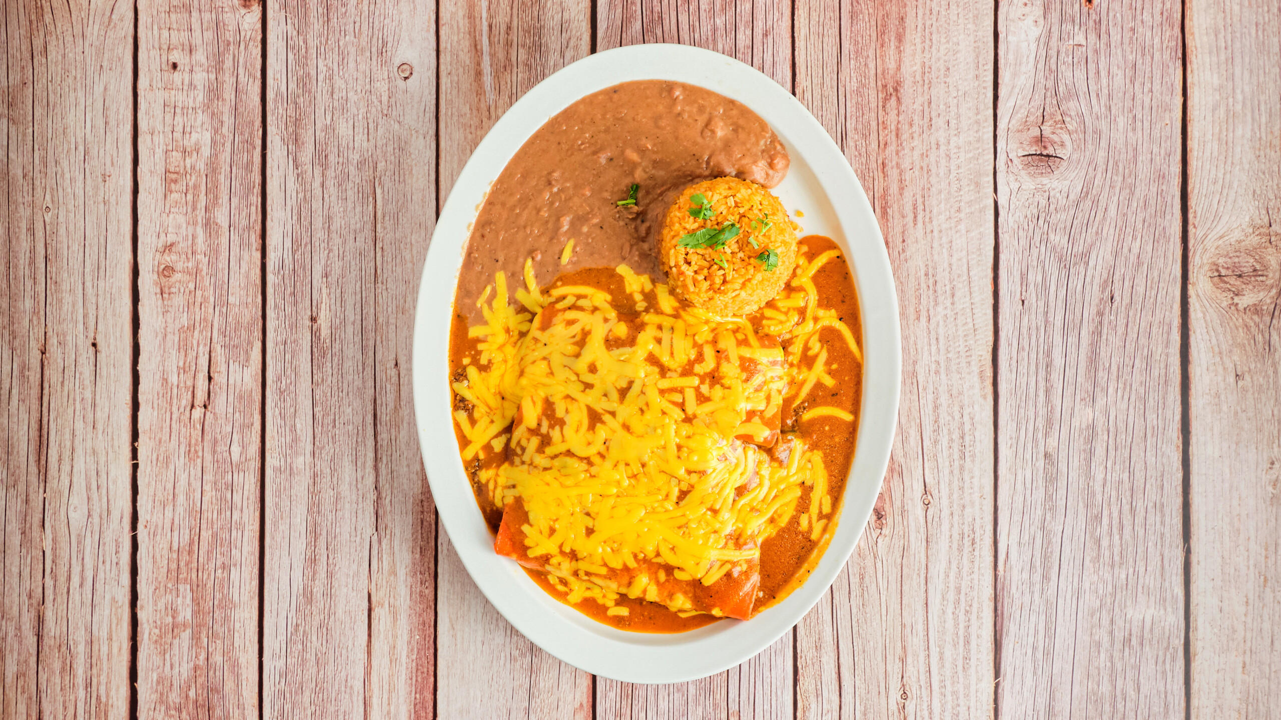 3 Enchiladas Tex Mex