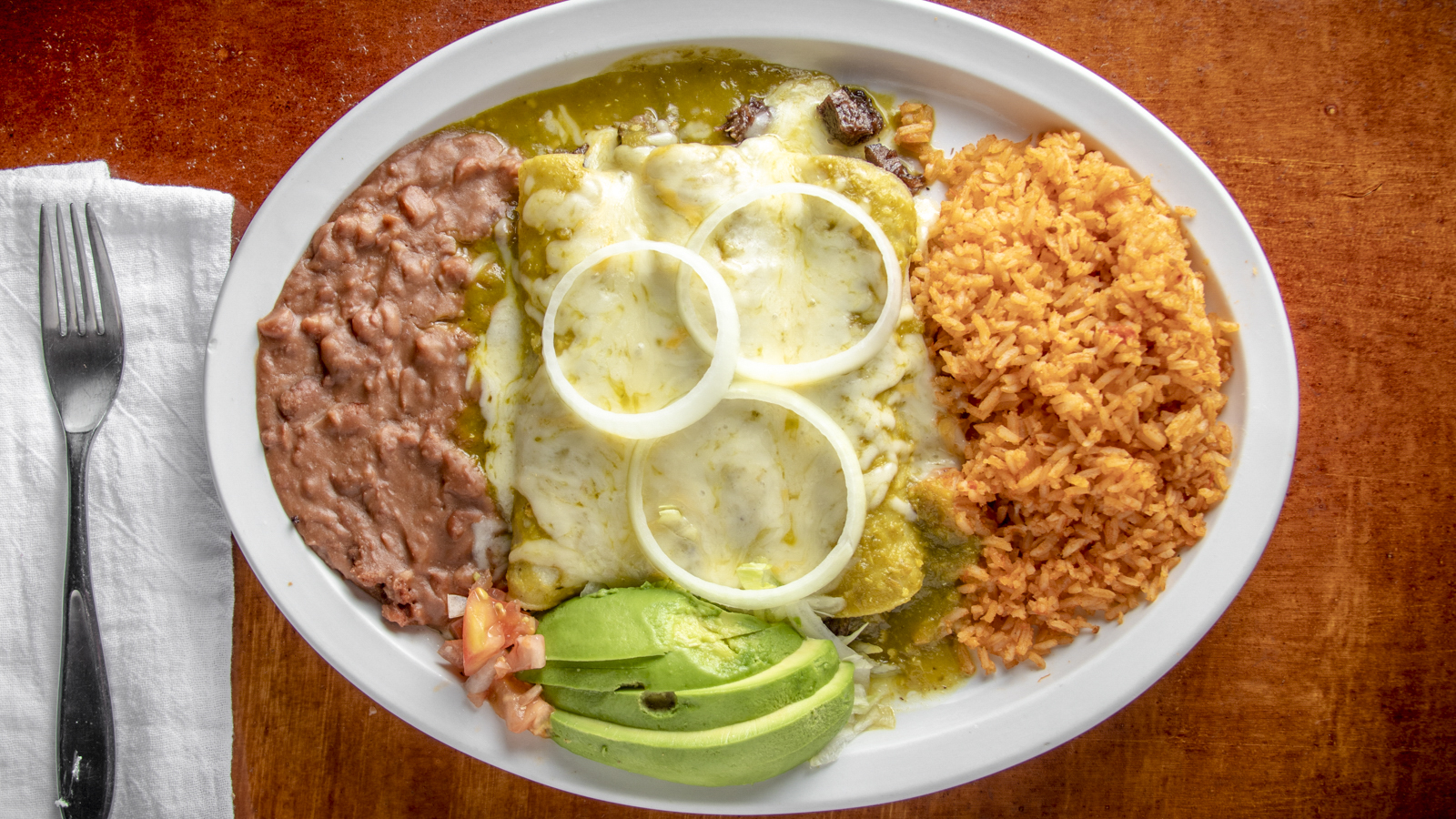 3 Homero's Favorite Enchiladas