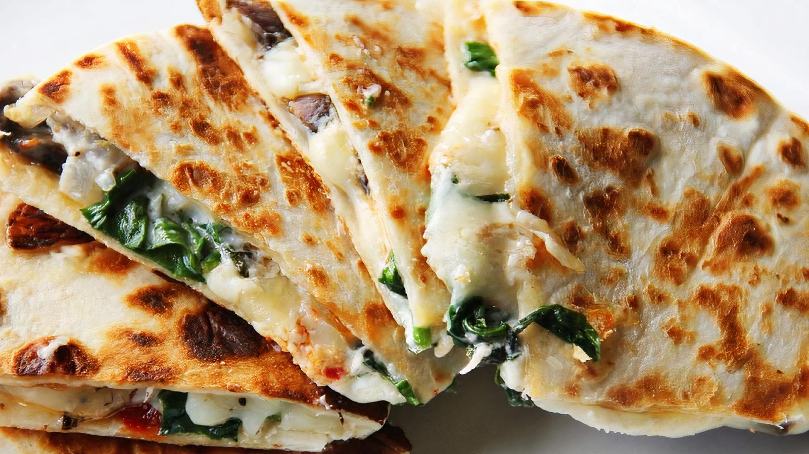 Quesadillas De Espinacas