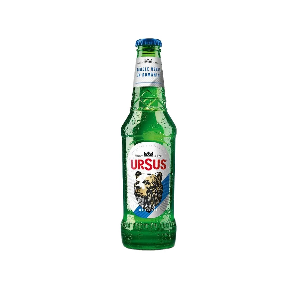 B Sticla Bere Ursus Premium Fara Alcool 0,33l