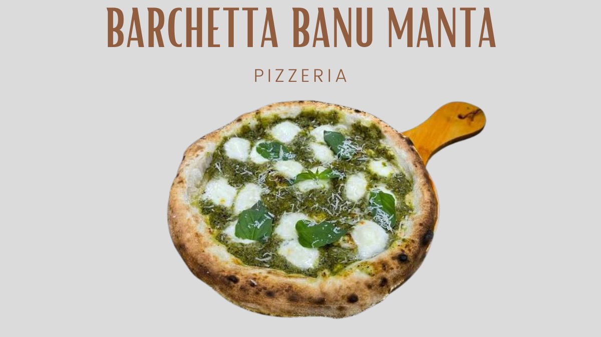 Pizza alla Genovese 24CM