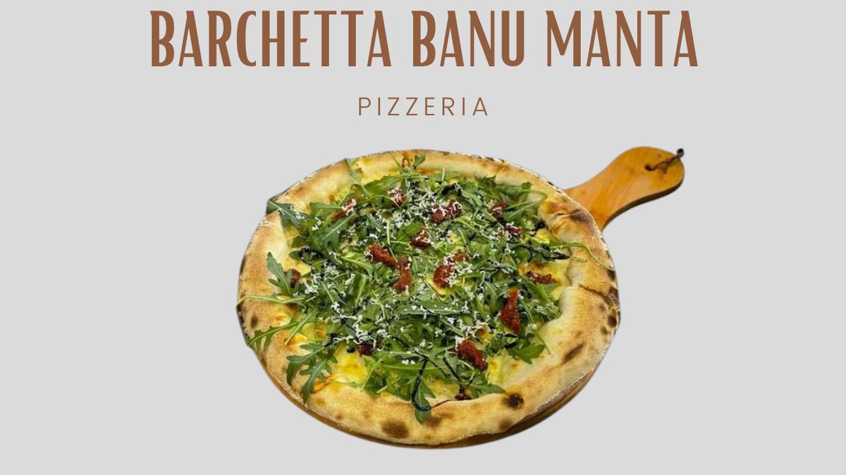 Pizza Barchetta 40CM