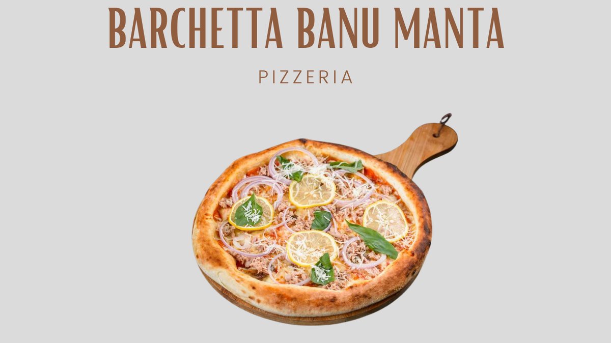 Pizza Con Pesce 24CM