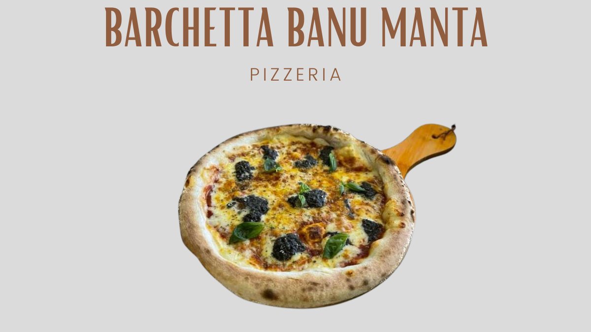 Pizza Con Truffa 40CM
