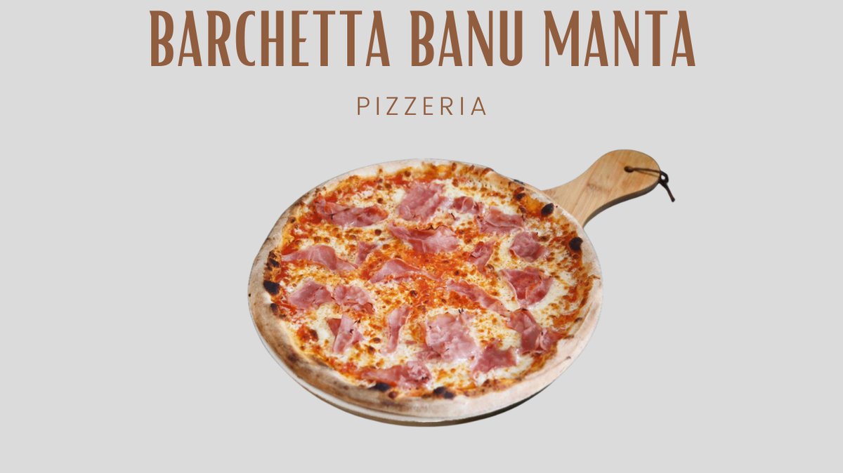 Pizza Cotto 30CM