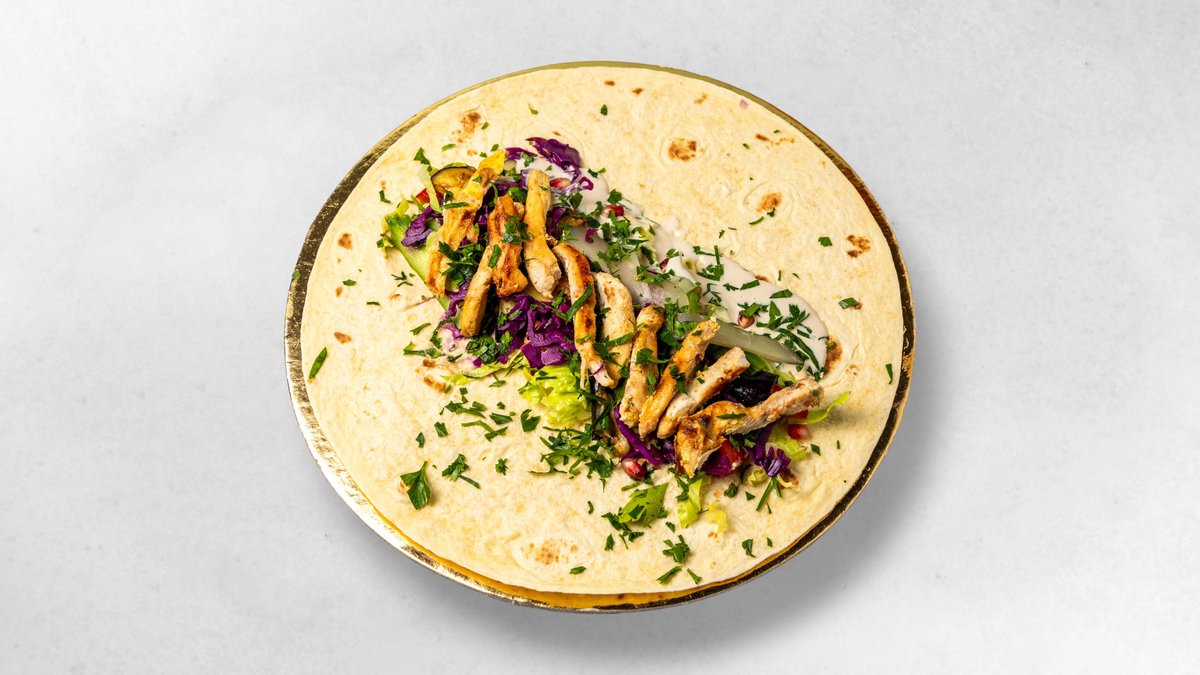 Hühner Wrap
