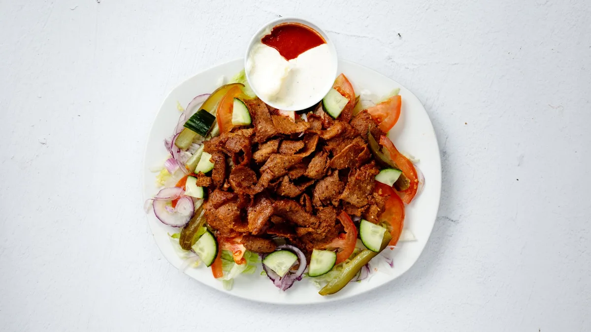 Kebabsallad