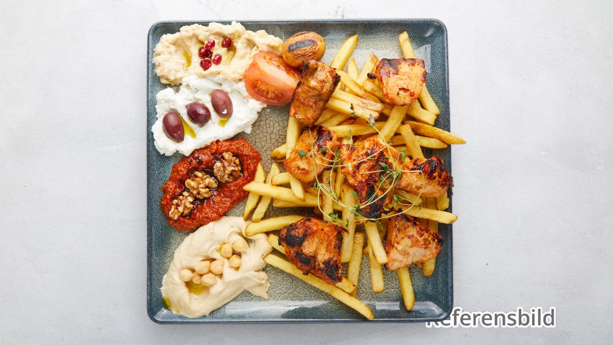 Shish Tawok Tallrik 4 st