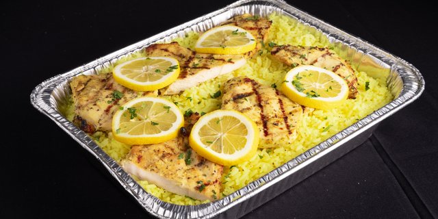 Chicken Breast w/ Lemon Rice