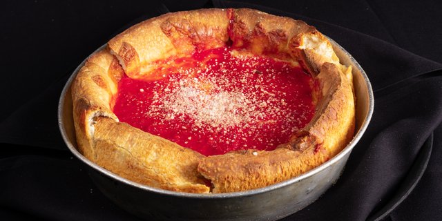 Deep Dish Cheese Pizza