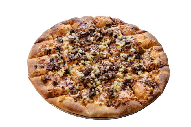 Bacon Cheeseburger Pizza