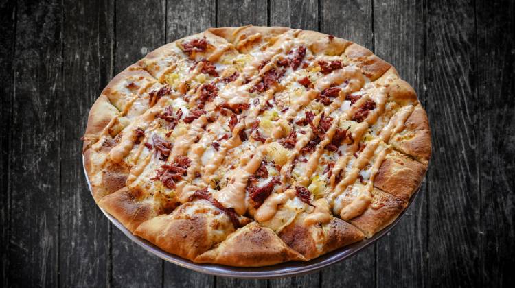 Reuben Pizza
