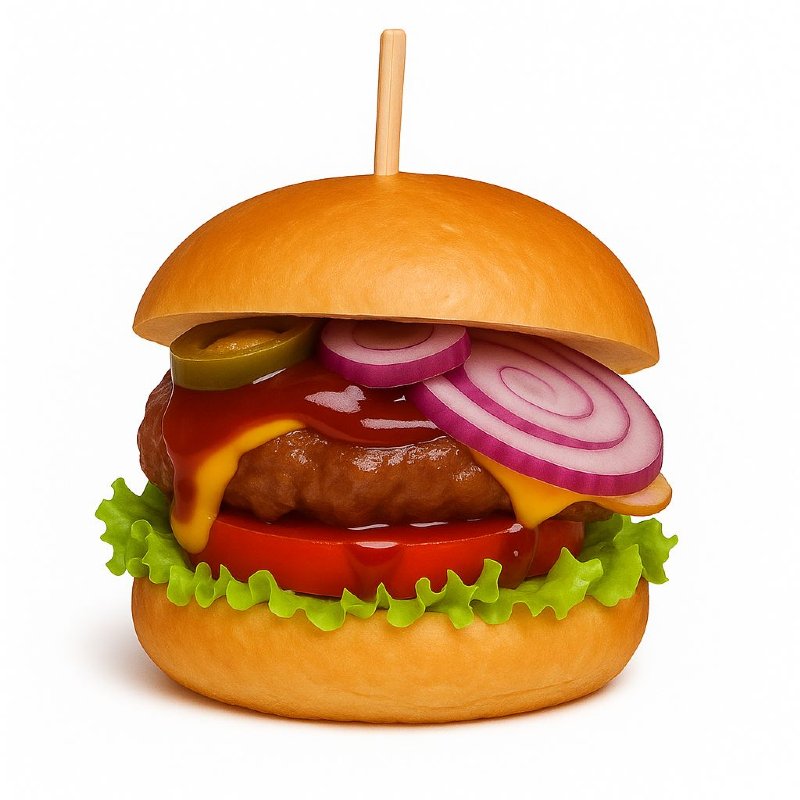CHEESEBURGER CU CARTOFI PROASPETI PRAJITI (NECONGELATI)