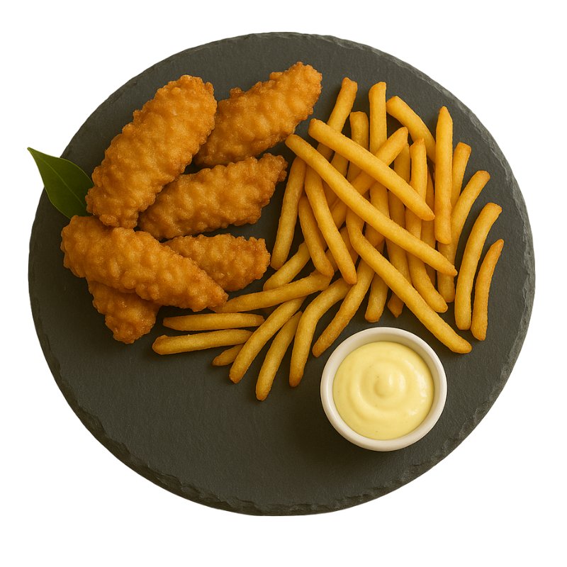 MENIU 4 CRISPY HOT STRIPS
