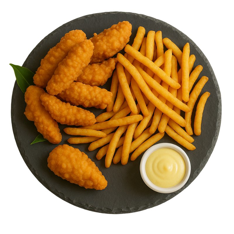 MENIU 6 CRISPY HOT STRIPS