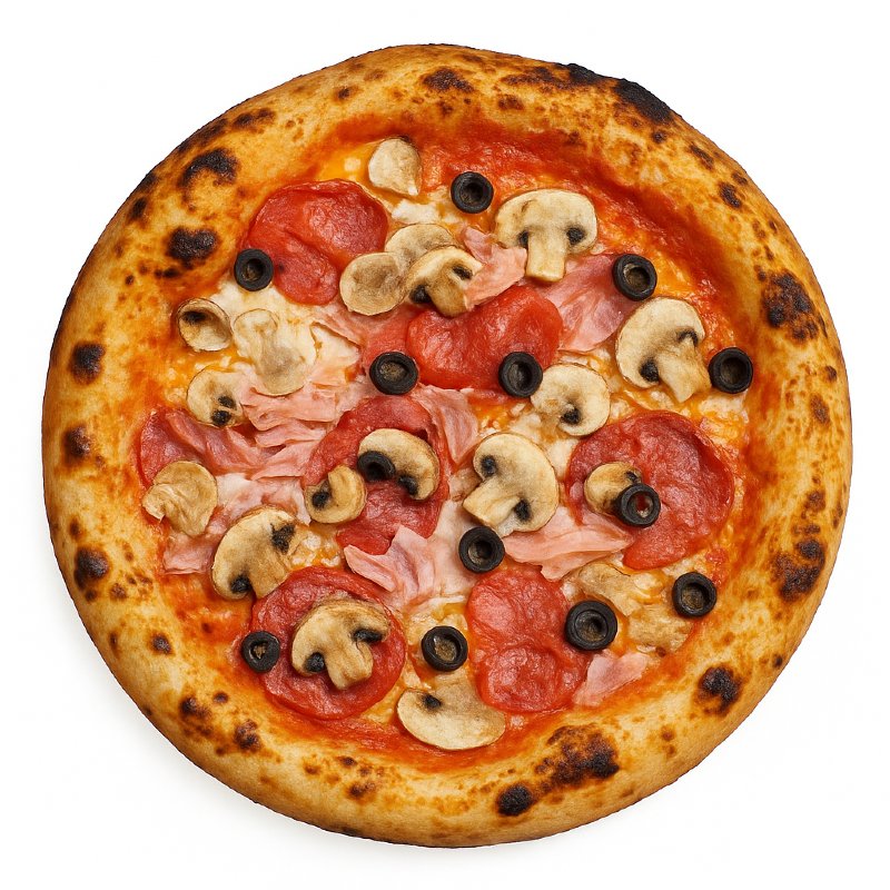 PIZZA QUATRO STAGIONI Ø 30CM