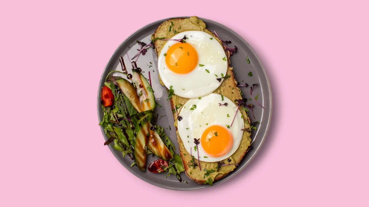 Avocado and Egg Sandwich