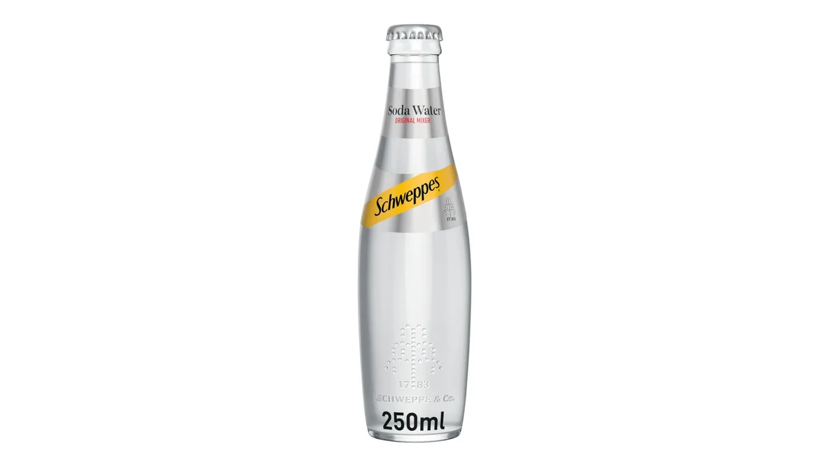 Schweppes Soda Water 0.25 l