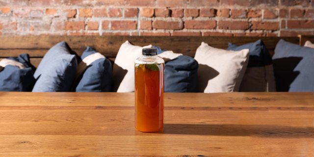 ginger-mint tea