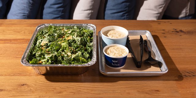 kale caesar salad