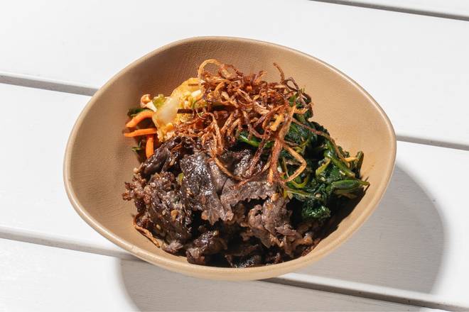 korean bbq ribeye rice bowl