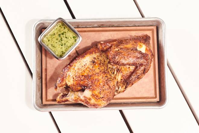roasted half chicken