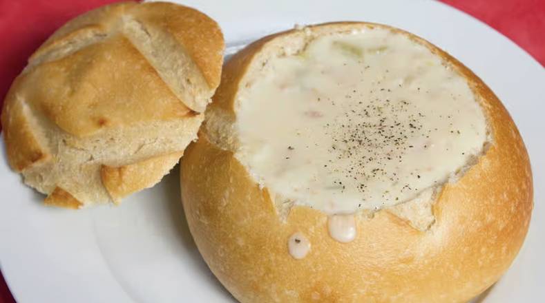 Clam Chowder Bread Bowl