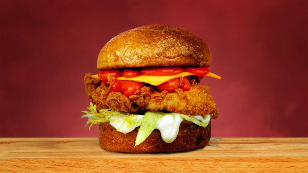 Buffalo crispy chicken