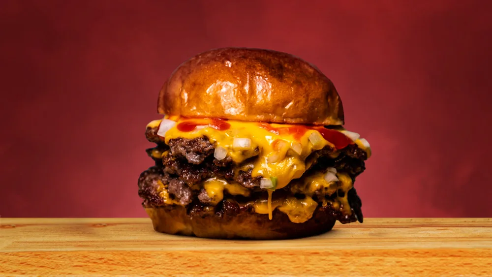 Original Cheese double double burger