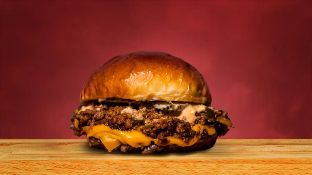 Sloppy Joe single burger