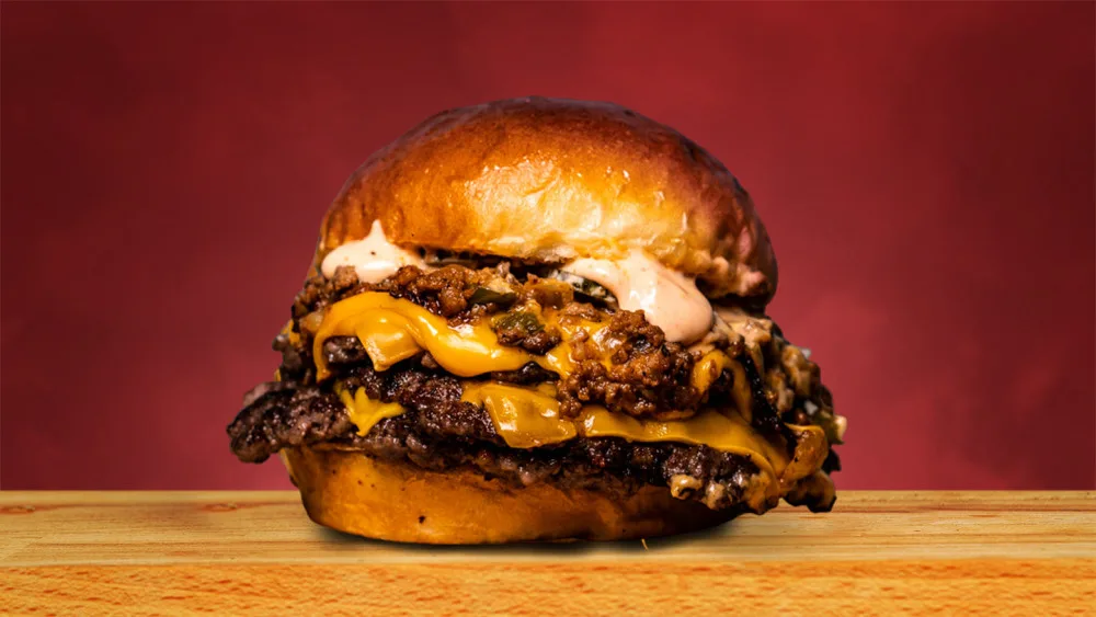 Sloppy joe triple