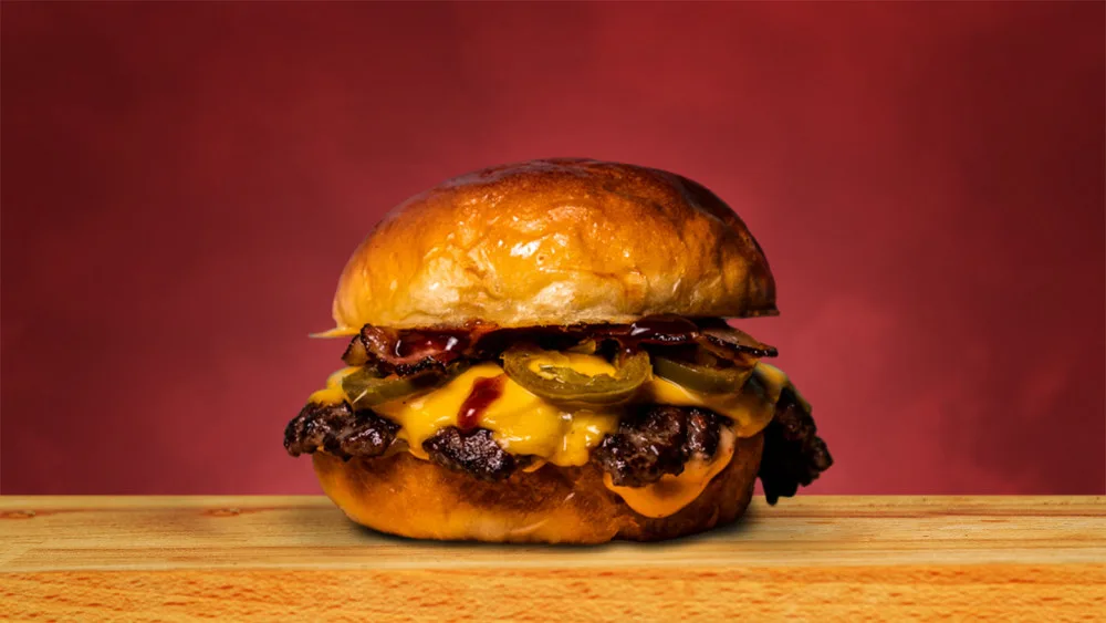 Smoke BBQ single burger